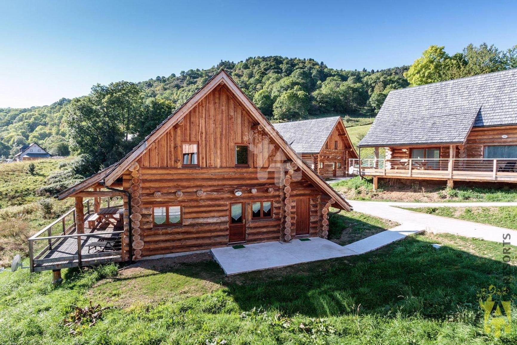 Chalets De Fougerousse Шамбон-сюр-Лак Экстерьер фото